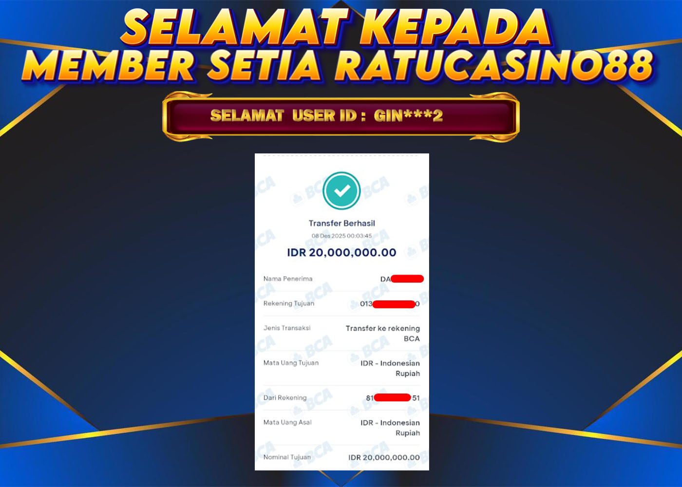 WITHDRAWAL MEMBER 146